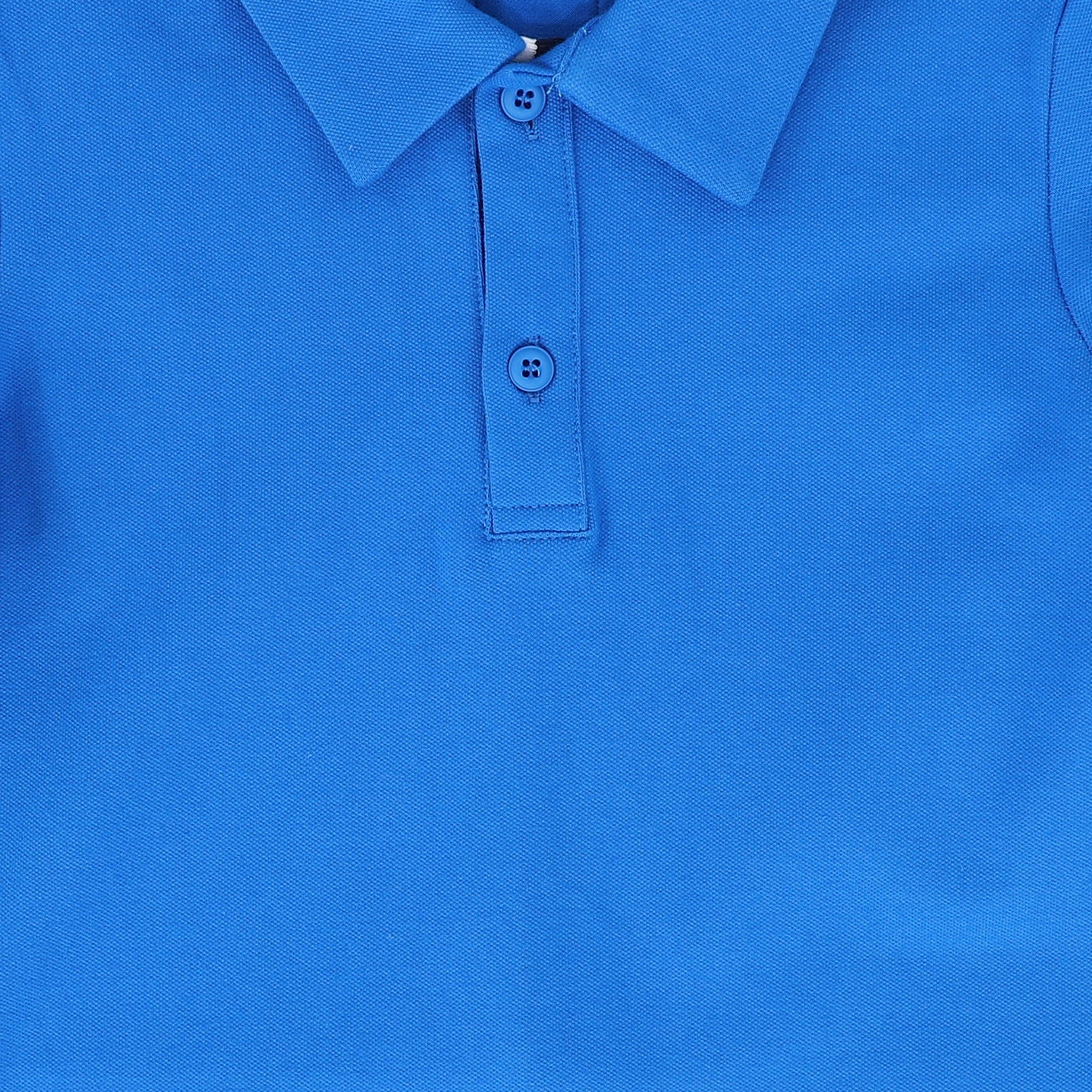 BACE COLLECTION BLUE VARSITY SS POLO [FINAL SALE] - Image 3