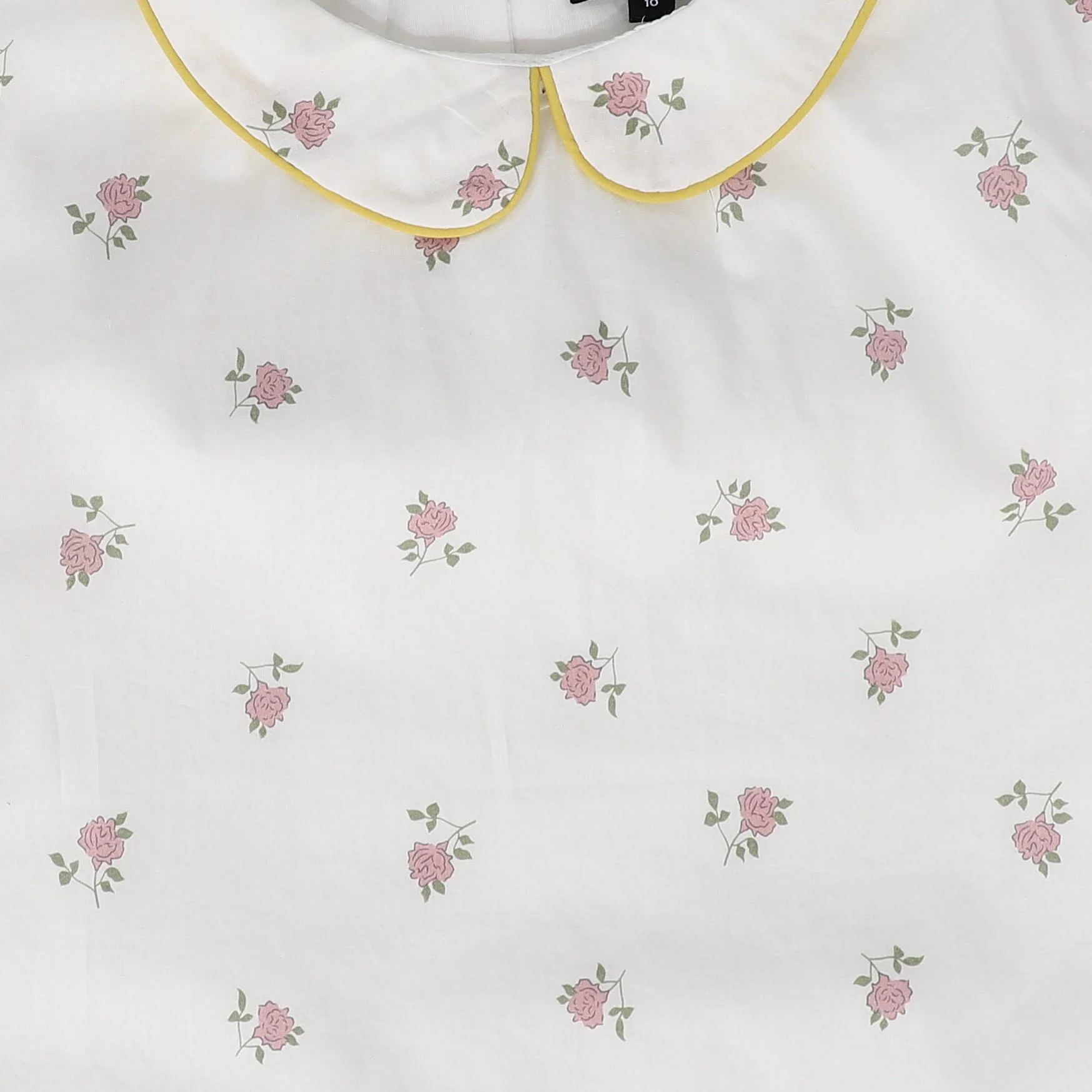 BAMBOO FLORAL SMALL PRINT LS TOP [FINAL SALE] - Image 3