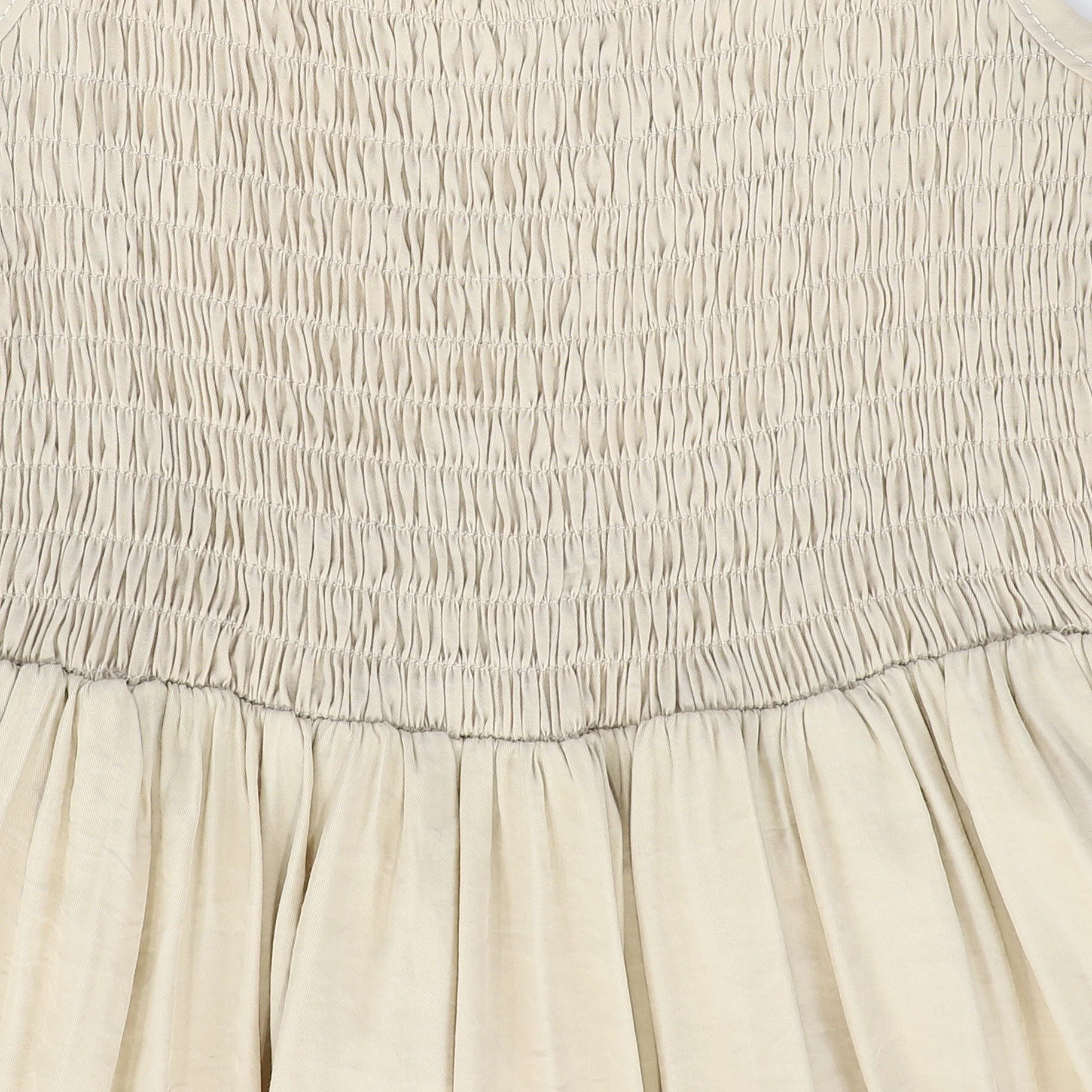 BAMBOO TAN TIERED SMOCKED MAXI JUMPER [FINAL SALE] - Image 3