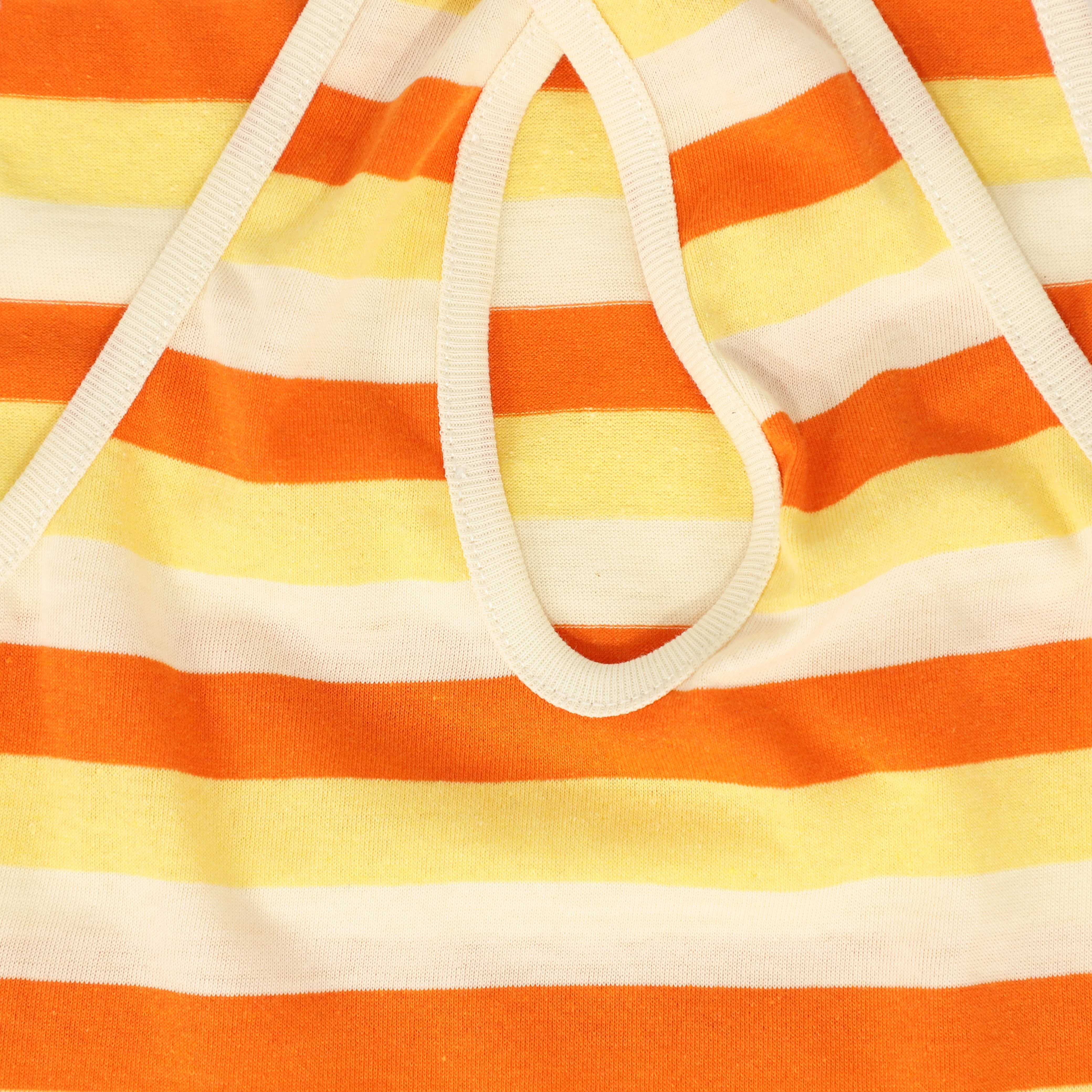 BE FOR ALL YELLOW/ORANGE CRISS CROSS JUMPER [FINAL SALE] - Image 3
